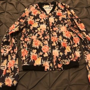 Floral Women’s Bomber !!